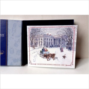 Frumoasă decorațiune pentru bradul de Crăciun de la Casa Albă - crăciun - decorațiuni de crăciun de casă - figurine pentru pomul de crăciun - Artynos.ro