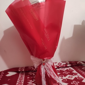 Buchet cu trandafiri de săpun parfumați și Stitch  - casă & stil de viață - accesorii pentru decorat casa - suport de flori - buchete de flori - Artynos.ro