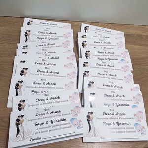 Plicuri bani nunta și botez   - accesorii nuntă - invitații și felicitări de nuntă - invitații nuntă - Artynos.ro