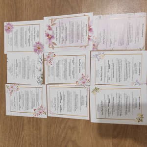 Invitații botez sau nunta cu plic - accesorii nuntă - invitații și felicitări de nuntă - invitații nuntă - Artynos.ro