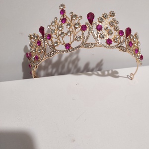 Coroana pentru mireasa - accesorii nuntă - ornamente de păr de nuntă - coroană de cap mireasă - Artynos.ro