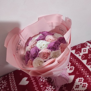 Buchet cu trandafiri de săpun parfumați premium  - casă & stil de viață - accesorii pentru decorat casa - suport de flori - buchete de flori - Artynos.ro