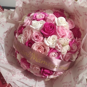 Buchet cu 101 trandafiri de săpun parfumați   - casă & stil de viață - accesorii pentru decorat casa - suport de flori - buchete de flori - Artynos.ro