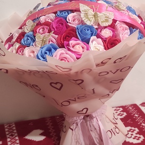 Buchet cu trandafiri de săpun parfumați - casă & stil de viață - decorațiuni de casă - accesorii florale - buchete de flori - Artynos.ro