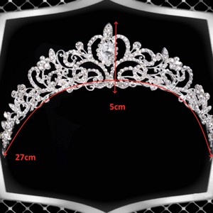 Bijuterii, ornamente de păr, catarame de păr: nuntă, mireasă, ornamente de păr casual ES-H-TI17 - accesorii nuntă - ornamente de păr de nuntă - coroană de cap mireasă - Artynos.ro