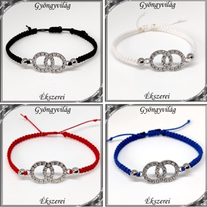 Bijuterii brățări: brățară macramé SK-M 45e1 în mai multe culori -  - Artynos.ro