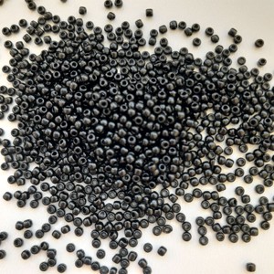Toho Round Mantis Pearl - Dimensiune 11/0 - 10 grame per pachet - Jet opac, , , ARTYNOS