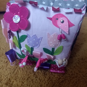 Cub moale pentru bebeluși, de la 0 luni, personalizabil, Alege culorile și exercițiile potrivite ție :) - jucării și echipamente pentru copii - jucării bebeluși - cub pentru copii - Artynos.ro