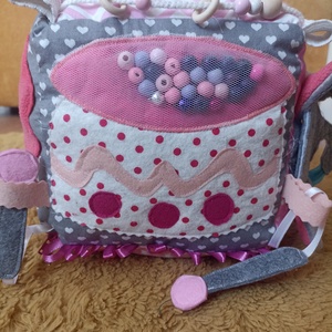 Cub moale pentru bebeluși, de la 0 luni, personalizabil, Alege culorile și exercițiile potrivite ție :) - jucării și echipamente pentru copii - jucării bebeluși - cub pentru copii - Artynos.ro