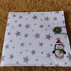 Mini carte senzorială cu motive de crăciun spiridușii lui Moș Crăciun / cere personalizat cu numele micuțului tău - accesorii de crăciun - cadouri de crăciun - Artynos.ro