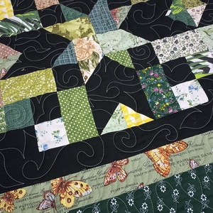 Patchwork takaró - casă & stil de viață - textile de casă - cuvertură de pat - Artynos.ro
