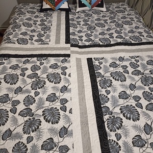 Elegáns patchwork takaró - casă & stil de viață - textile de casă - pături - Artynos.ro