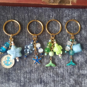 Nyári hangulatú kulcstartó - geantă și husă - accesorii genți - breloc - Artynos.ro