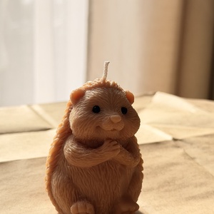 lumanare arici din ceara de soia, Casa & Stil de viata, Lumanari, parfumuri, arome, Lumanare - lumanari artizanale, Lumanare si fabricarea lumanarilor, ARTYNOS