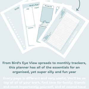 Agenda digitala datata, in engleza pentru anul 2026 - arte vizuale și accesorii  - grafică, ilustrație - grafică digitală - Artynos.ro