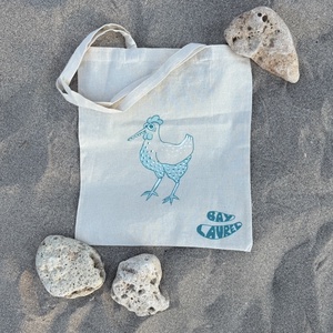 Geanta totebag cu gaina pictata manual - genți și portofele - geantă pentru cumpărături - totebaguri - Artynos.ro