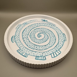 Tava decoratica si rasina ecologica realizata manual, Accessorii si unelte, Accesorii decorative, Alte accesorii, Pictura, Ceramica, ARTYNOS