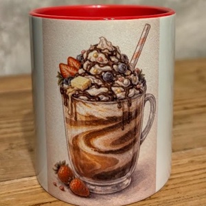 Cana cu ilustratie magica de cafea, Casa & Stil de viata, Echipamente de bucatarie, Accesorii de servire, Cani, Fotografie, grafica, desen, ilustratie, ARTYNOS