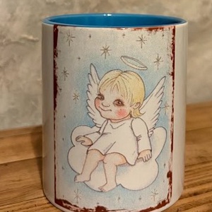 Cana cu ingeras, Casa & Stil de viata, Echipamente de bucatarie, Accesorii de servire, Cani, Fotografie, grafica, desen, ilustratie, ARTYNOS