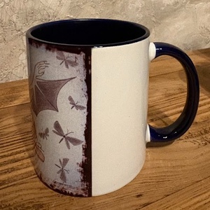 Cană ilustrată cu liliac amuzant - casă & stil de viață - echipamente de bucătărie - accesorii de servire - căni - Artynos.ro