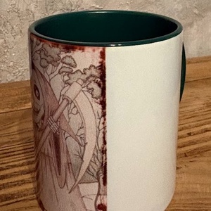 Cană cu schelet amuzant cu coasă - casă & stil de viață - echipamente de bucătărie - accesorii de servire - căni - Artynos.ro