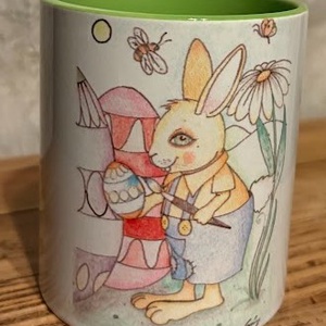 Cana Pali de Paste, Casa & Stil de viata, Echipamente de bucatarie, Accesorii de servire, Cani, Fotografie, grafica, desen, ilustratie, ARTYNOS