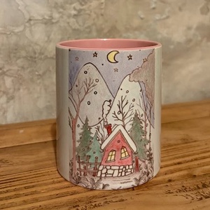 Cana Vis de iarna, Casa & Stil de viata, Echipamente de bucatarie, Accesorii de servire, Cani, Fotografie, grafica, desen, ilustratie, ARTYNOS