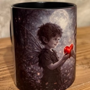 Cană Dragostea copiilor zâne gotice - casă & stil de viață - echipamente de bucătărie - accesorii de servire - căni - Artynos.ro
