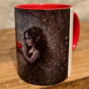 Cană Dragostea copiilor zâne gotice - casă & stil de viață - echipamente de bucătărie - accesorii de servire - căni - Artynos.ro
