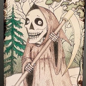 Magnet de frigider cu schelet amuzant, Casa & Stil de viata, Echipamente de bucatarie, Decor de bucatarie, Magneti de frigider, Fotografie, grafica, desen, ilustratie, ARTYNOS