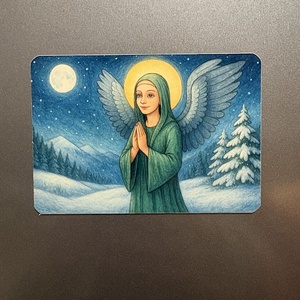 Magnet de frigider Inger verde, Casa & Stil de viata, Echipamente de bucatarie, Decor de bucatarie, Magneti de frigider, Fotografie, grafica, desen, ilustratie, ARTYNOS