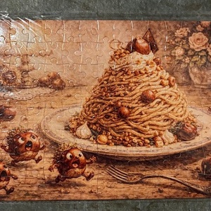 Puzzle magnet pentru frigider � Castanele fugare, Casa & Stil de viata, Echipamente de bucatarie, Decor de bucatarie, Magneti de frigider, Fotografie, grafica, desen, ilustratie, ARTYNOS