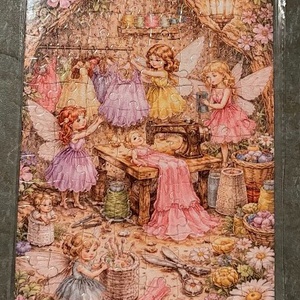 Puzzle magnet pentru frigider � Zanele confectioneaza haine, Casa & Stil de viata, Echipamente de bucatarie, Decor de bucatarie, Magneti de frigider, Fotografie, grafica, desen, ilustratie, ARTYNOS