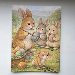 Carte postala � Iepuras de Paste si mica surpriza - Artynos.ro
