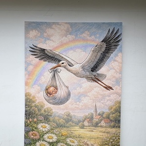 Carte postala � Venirea pe lume a unei mici minuni, Casa & Stil de viata, Produse de papetarie, Carti postale, Fotografie, grafica, desen, ilustratie, ARTYNOS