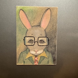 Húsvéti nyúl hűtőmágnes  Magnet de frigider cu iepure de Paste - Artynos.ro