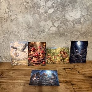 5 cărți poștale � pachet personalizabil, la preț redus - casă & stil de viață - produse de papetărie - cărți poștale - Artynos.ro