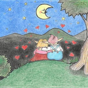 Carte poștală � Cuplu de Ziua Îndrăgostiților - casă & stil de viață - produse de papetărie - cărți poștale - Artynos.ro