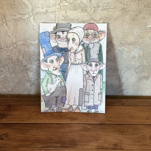 Carte postala � O companie ciudata, Casa & Stil de viata, Produse de papetarie, Carti postale, Fotografie, grafica, desen, ilustratie, ARTYNOS