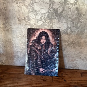 Puzzle magnet pentru frigider � Vrajitor cu sarpe, Casa & Stil de viata, Echipamente de bucatarie, Decor de bucatarie, Magneti de frigider, Fotografie, grafica, desen, ilustratie, ARTYNOS