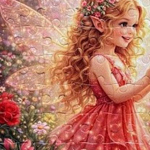 Puzzle magnet pentru frigider � Zâne copii de Ziua Îndrăgostiților - casă & stil de viață - echipamente de bucătărie - decor de bucătărie - magneți de frigider - Artynos.ro