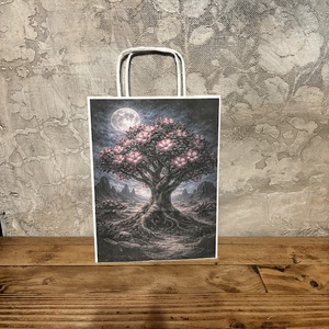 Punguta cadou � trandafir desertic gotic, Accessorii si unelte, Hartie, Hartie decorativa, Fotografie, grafica, desen, ilustratie, ARTYNOS