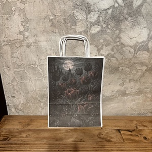 Punguta cadou � lalele gotice, Accessorii si unelte, Hartie, Hartie decorativa, Fotografie, grafica, desen, ilustratie, ARTYNOS