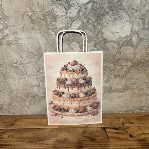 Punguta cadou � Tort fermecat, Accessorii si unelte, Hartie, Hartie decorativa, Fotografie, grafica, desen, ilustratie, ARTYNOS