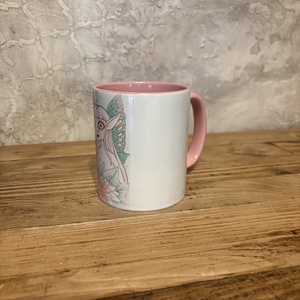 Cană Zână cu aripi verzi - casă & stil de viață - echipamente de bucătărie - accesorii de servire - căni - Artynos.ro