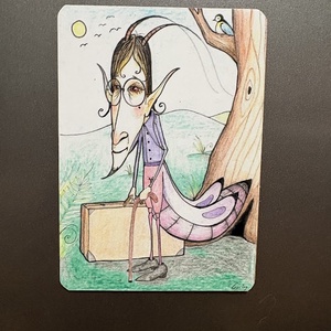 Magnet frigider Croitor erou , Casa & Stil de viata, Echipamente de bucatarie, Decor de bucatarie, Magneti de frigider, Fotografie, grafica, desen, ilustratie, ARTYNOS