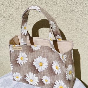 Geantă din pânză cu model - Mintás vászon szatyor - geantă și husă - geantă pentru cumpărături - geantă shopper, geantă tote, geantă textilă - Artynos.ro