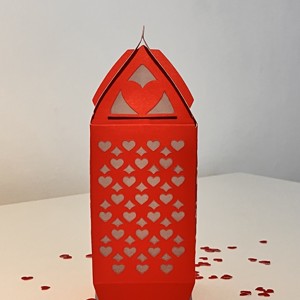 Lanternă de Ziua Îndrăgostiților - casă & stil de viață - lămpi și corpuri de iluminat - lampă de ambianță - Artynos.ro