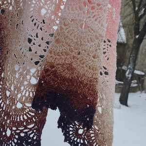 Esarfa crosetata - Artynos.ro