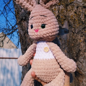 Iepuraș  - decor de sărbători - decorațiuni de paște - alte creații de paște - Artynos.ro